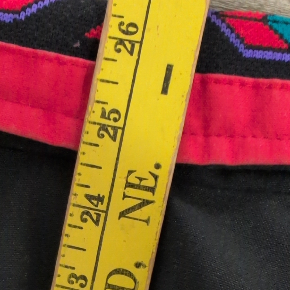 VTG Davis James Southwestern Aztec Pattern Western Bomber Jacket - Made in USA​ - Picture 14 of 14
